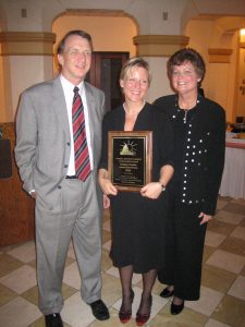 John Wright, Paisley Dodds and Sandra Chance